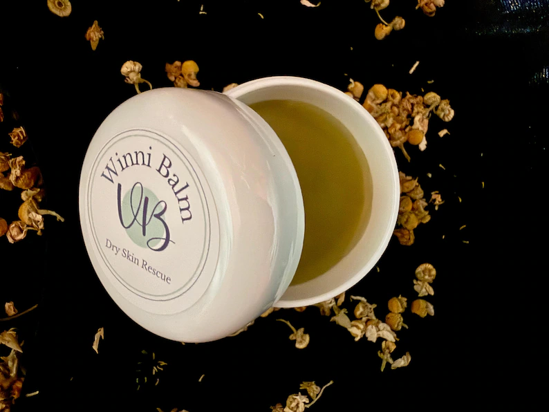 Organic Skin Moisturizer Salve - Detail view